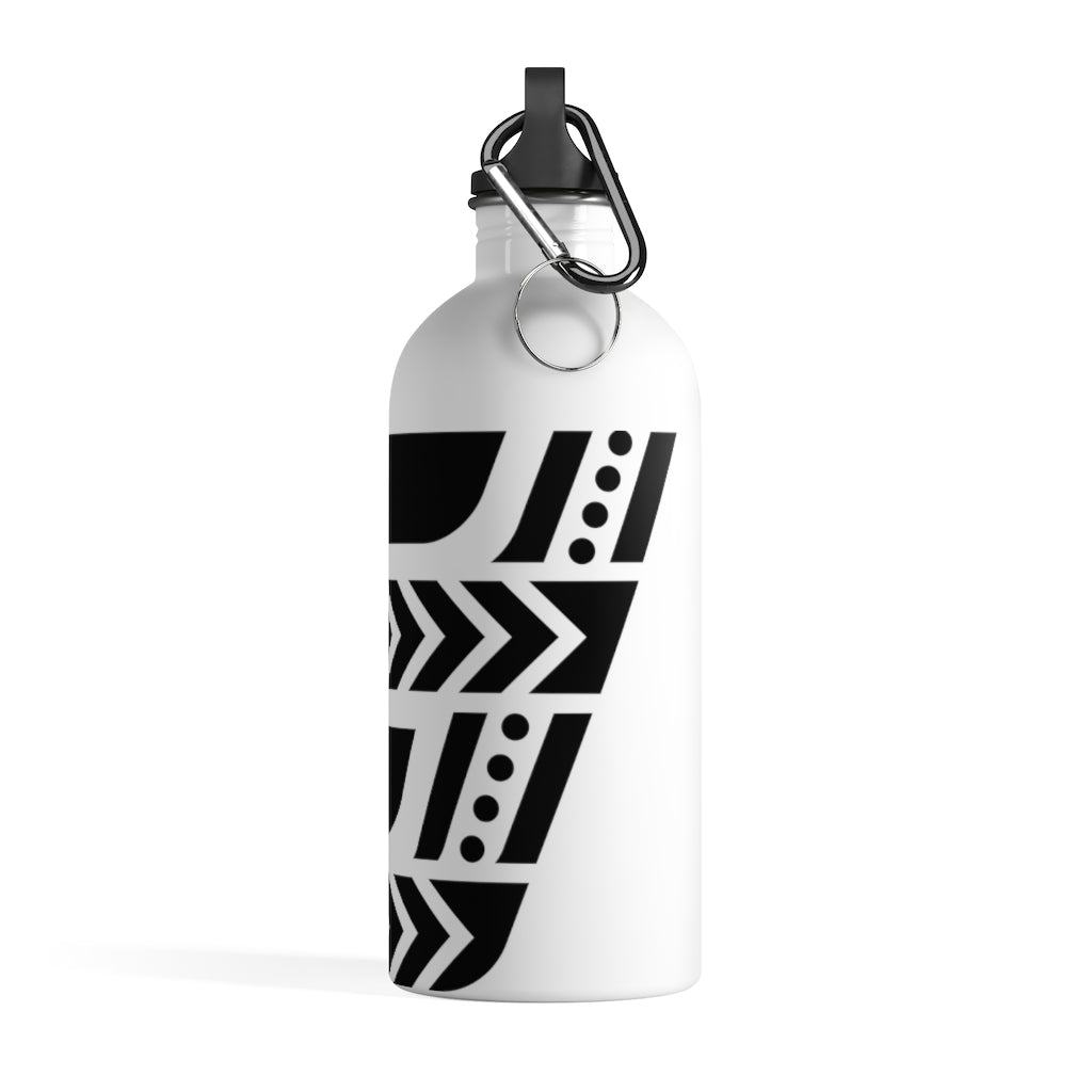 Fit Tribe Water Bottle (White/Black)