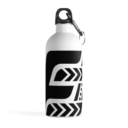 Fit Tribe Water Bottle (White/Black)