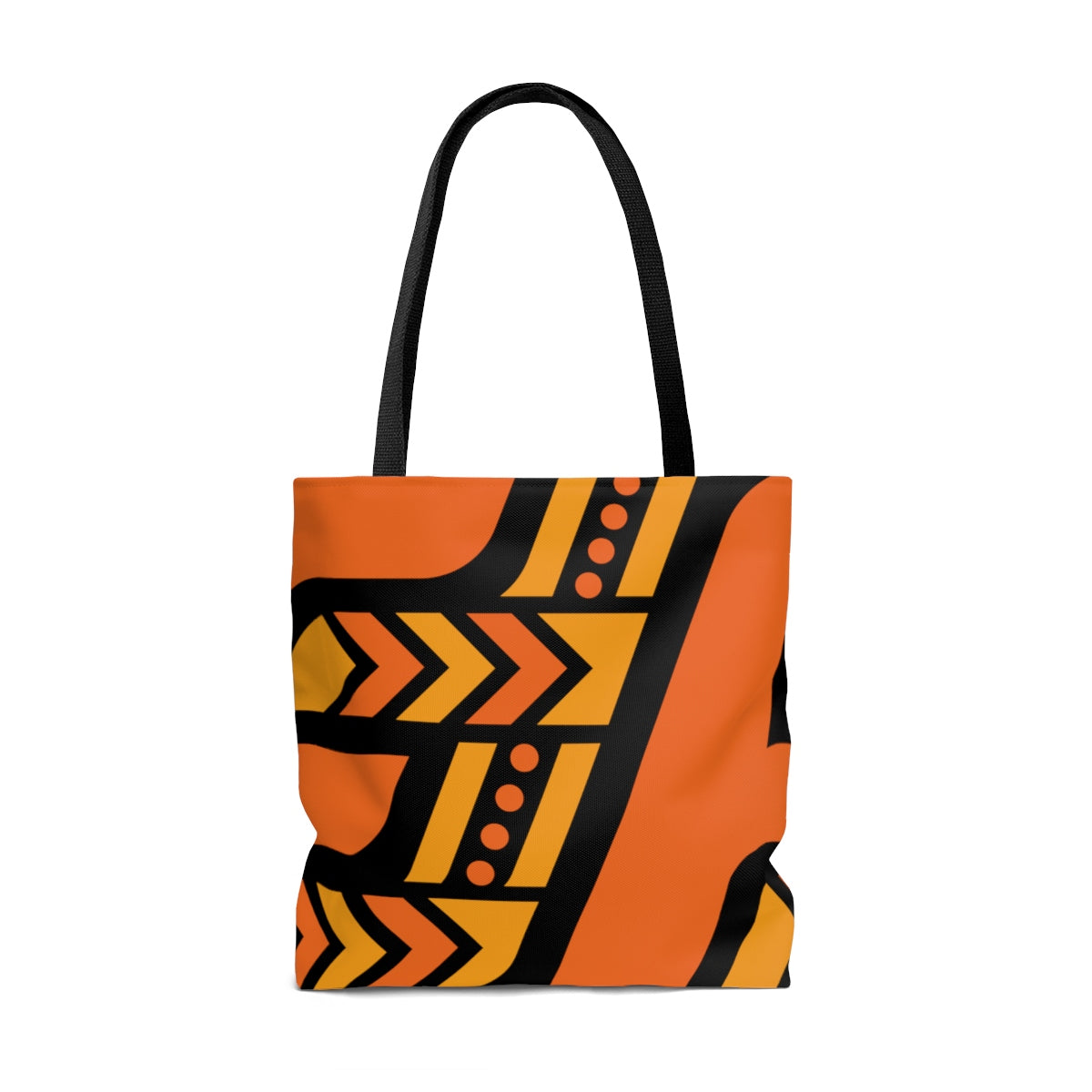 Tote Bag (Orange & Black)