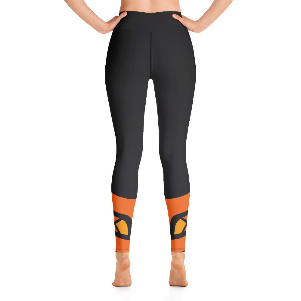 Raised Waist Leggings (LL-Black)