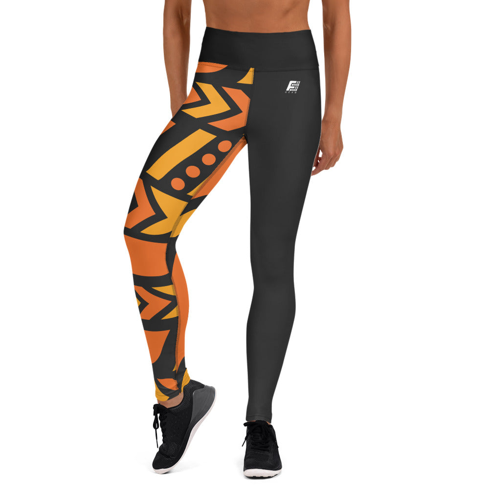 Raised Waist Leggings (SL-Black)