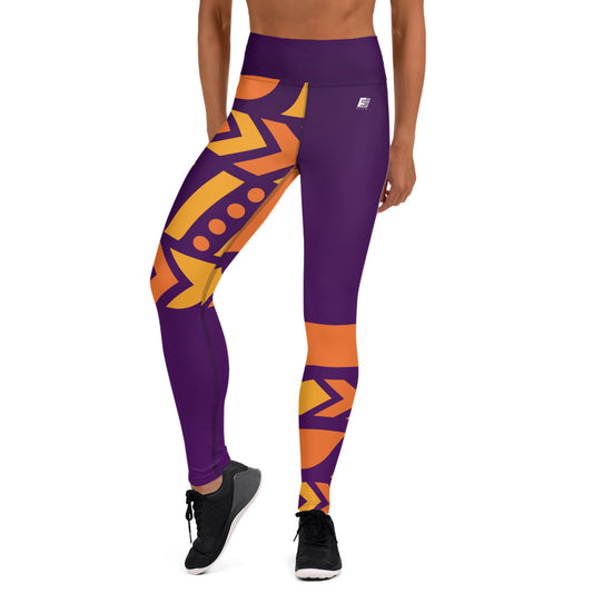 Raised Waist Leggings (ST-Purple)