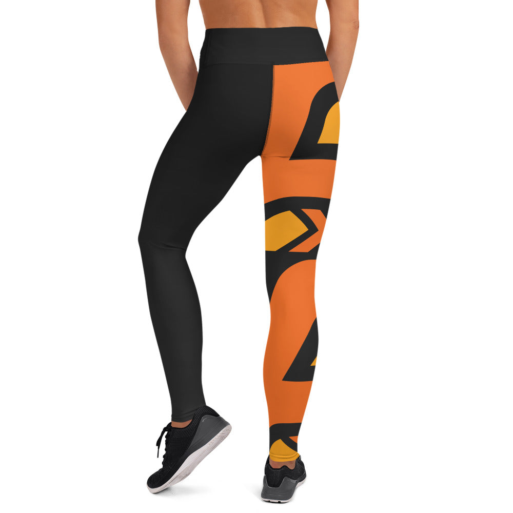 Raised Waist Leggings (SL-Black)